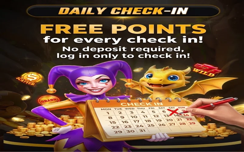 daily login casino bonus